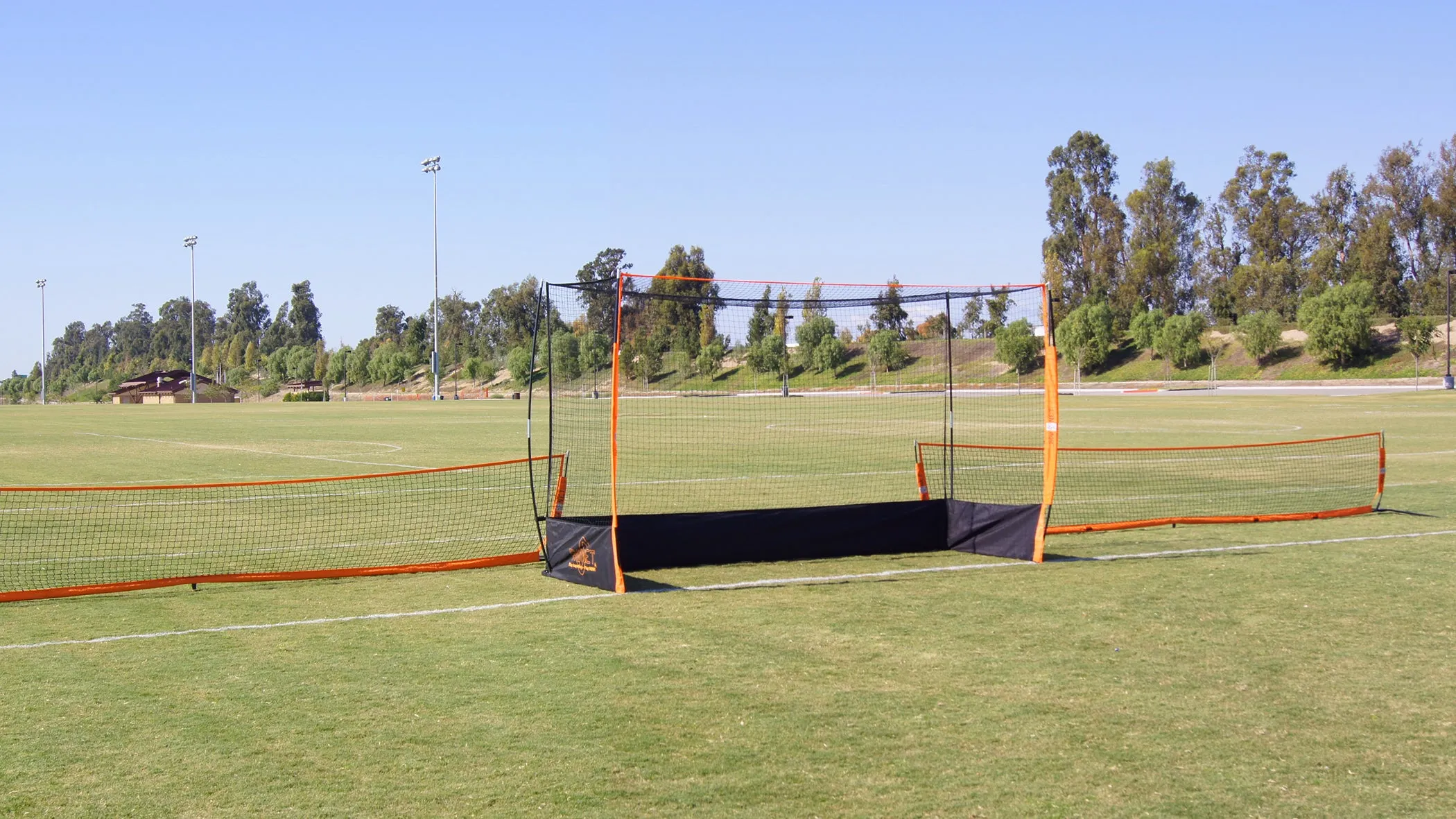 12' Field Barrier, Soccer Tennis, Tennis Net and Court