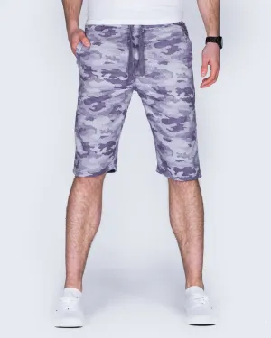 2t Tall Camo Sweat Shorts (indigo)