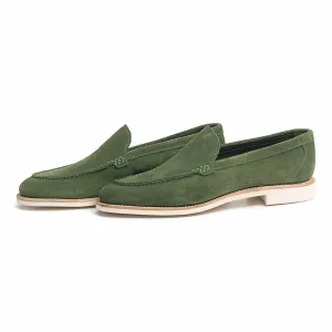 514190 - PEA GREEN SUEDE - E