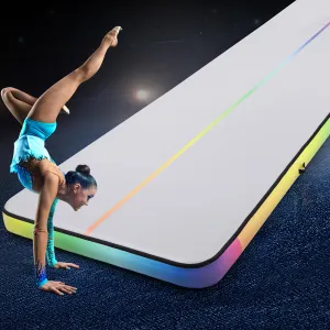 6M Inflatable Gymnastics Tumbling Mat, Anti-Slip, Everfit