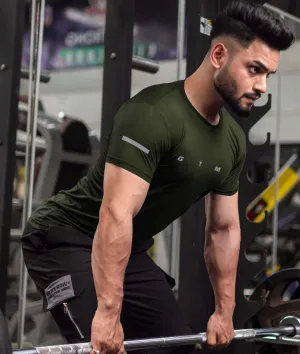 Ace GymX Tees: Warrior Green