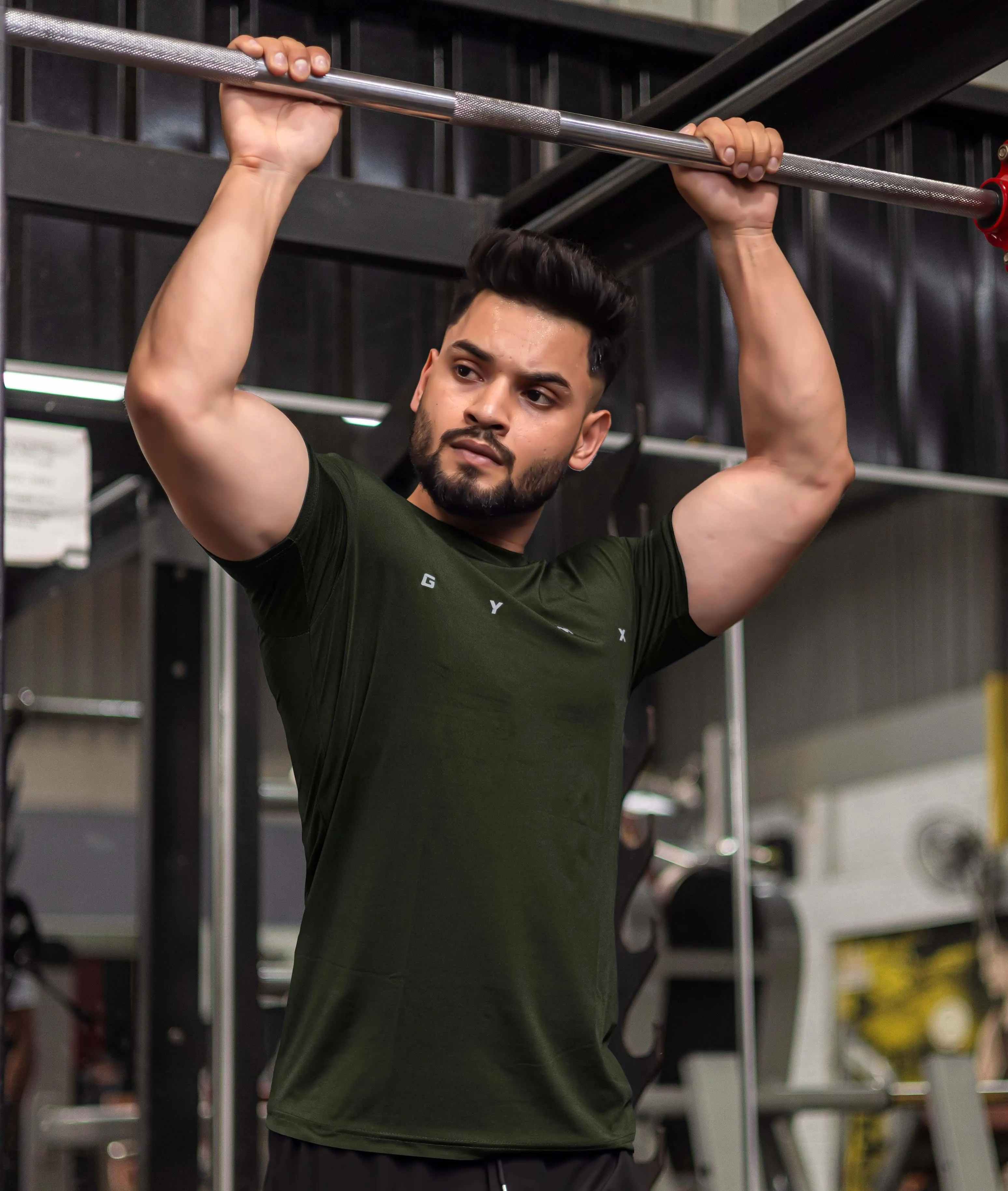 Ace GymX Tees: Warrior Green