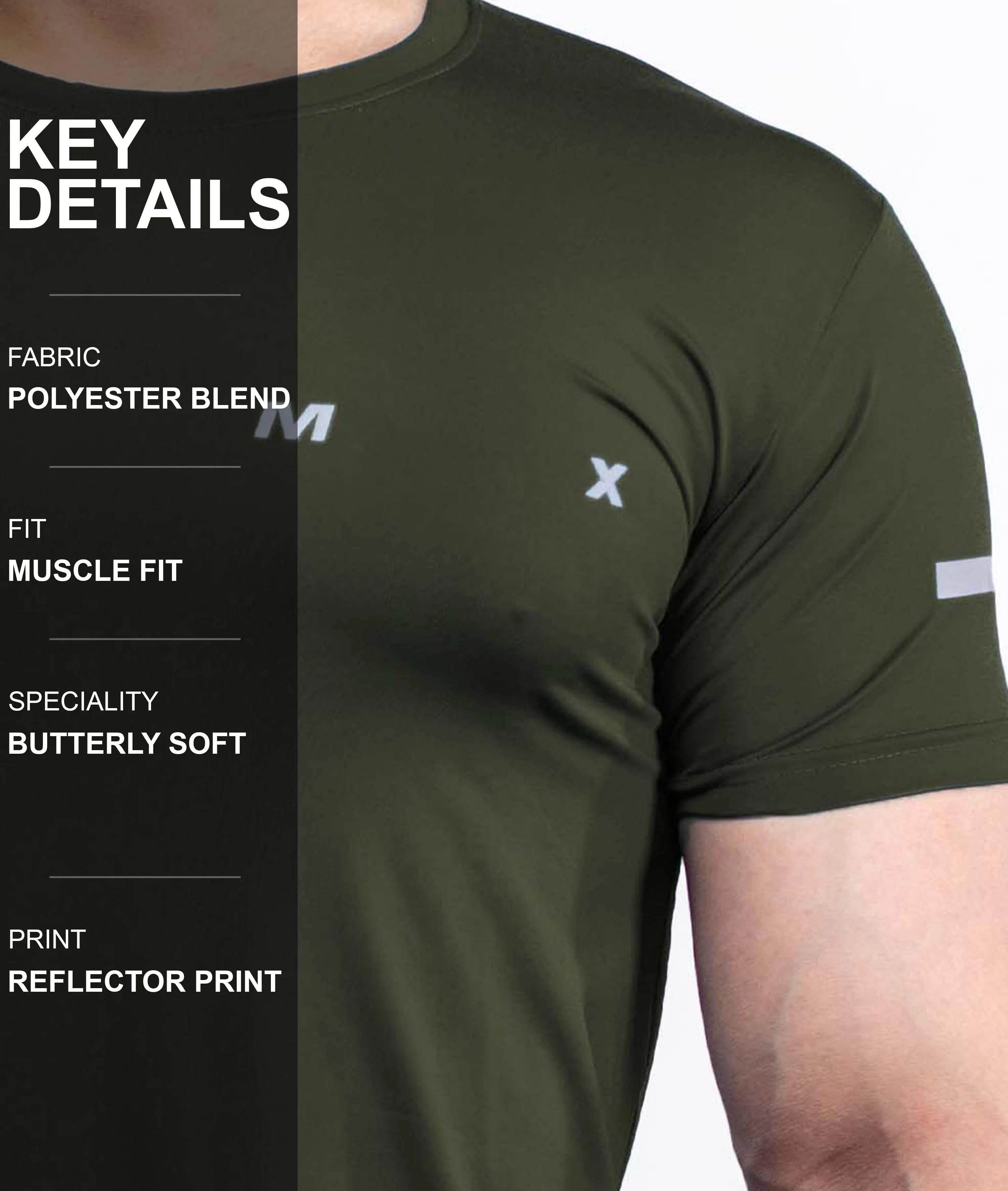 Ace GymX Tees: Warrior Green