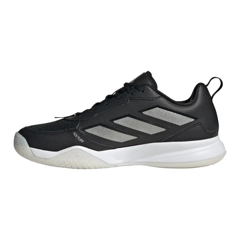 Adidas Avaflash Low Women Tennis Shoes - Core Black / Silver Metallic / Cloud White