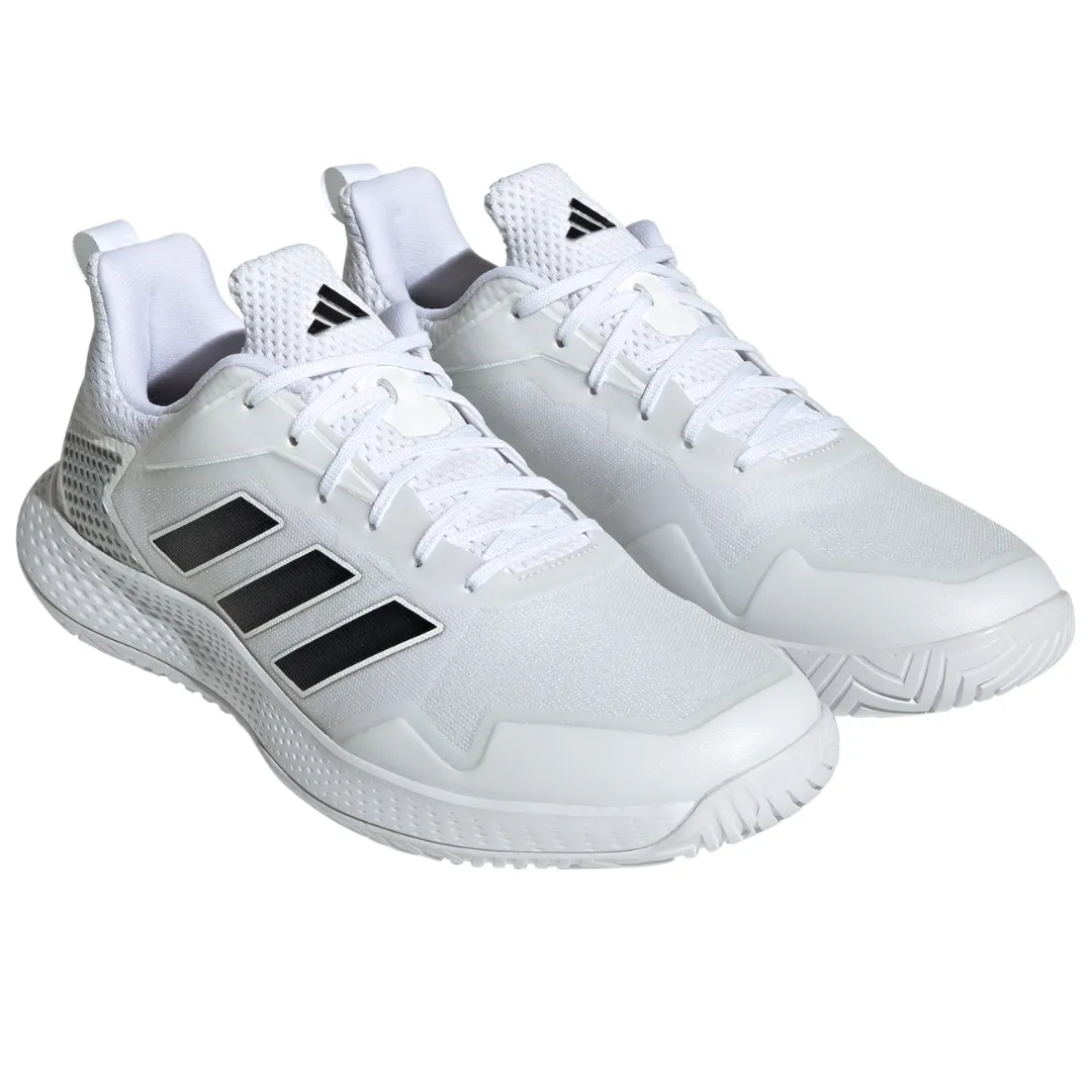 Adidas Defiant Speed Mens Tennis Shoes - White/Black/Silver