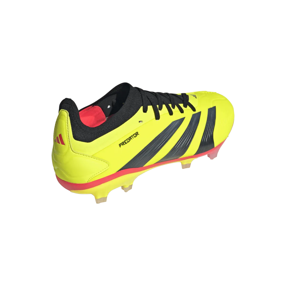 adidas Predator Pro Firm Ground Adult Soccer Cleat IG7776 Yellow/Black/Solar Red