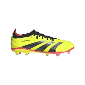 adidas Predator Pro Firm Ground Adult Soccer Cleat IG7776 Yellow/Black/Solar Red