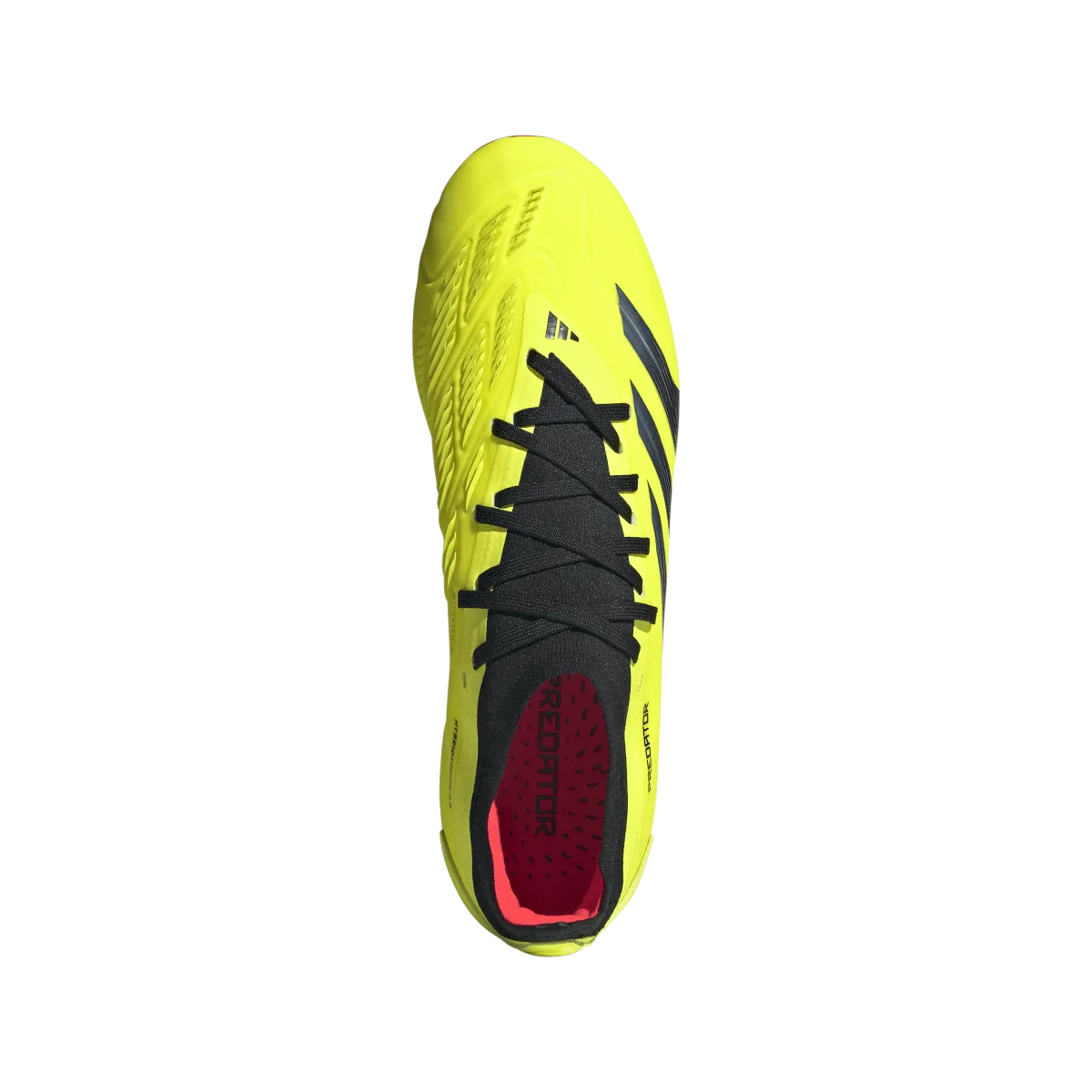 adidas Predator Pro Firm Ground Adult Soccer Cleat IG7776 Yellow/Black/Solar Red