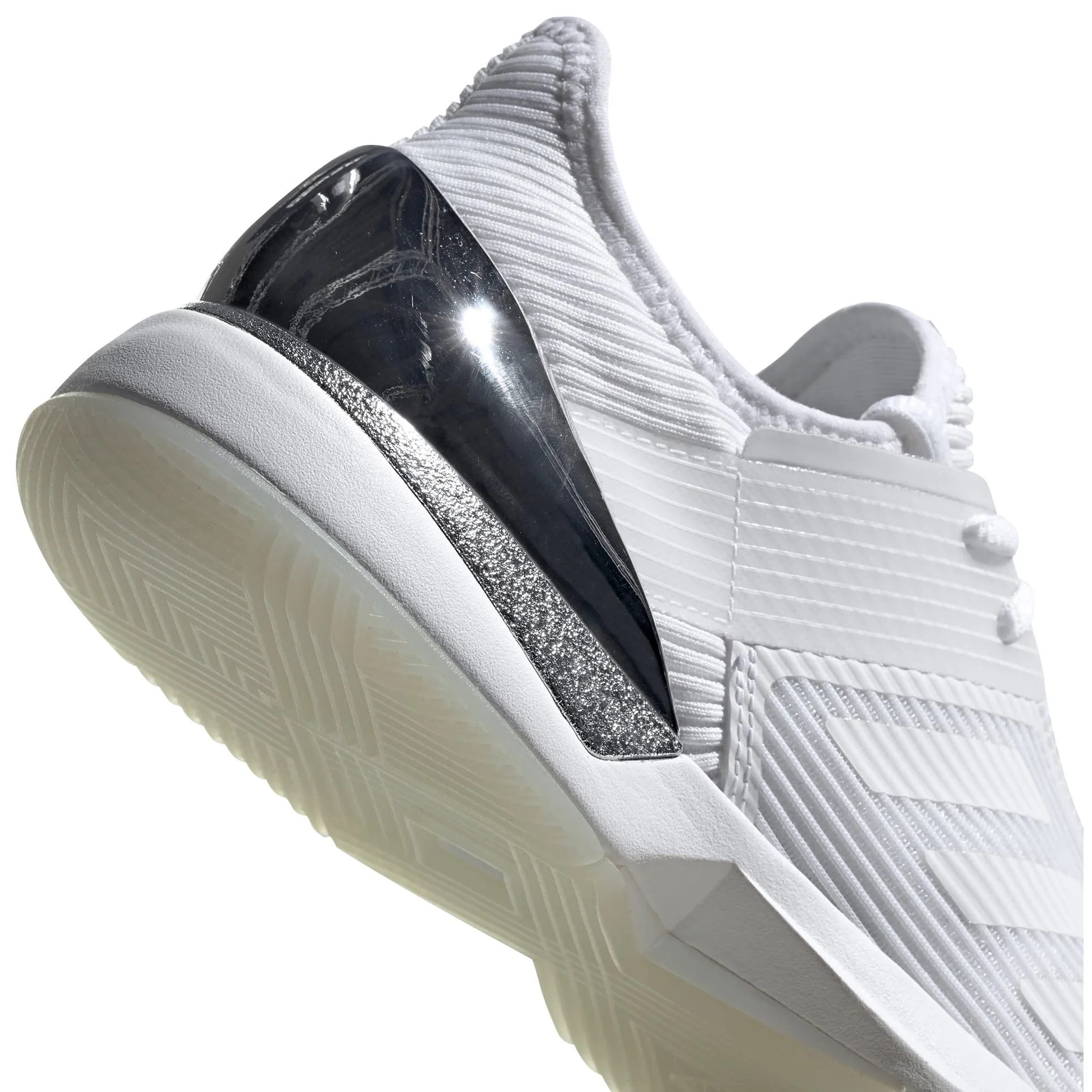 Adidas Ubersonic 3 White Womens Tennis Shoes