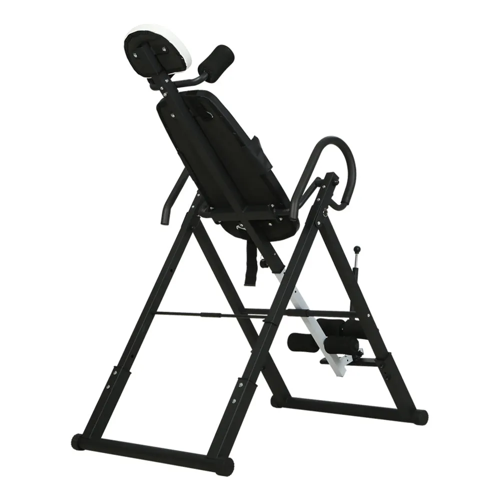 Adjustable Inversion Table with Lumbar Support - Everfit Grey