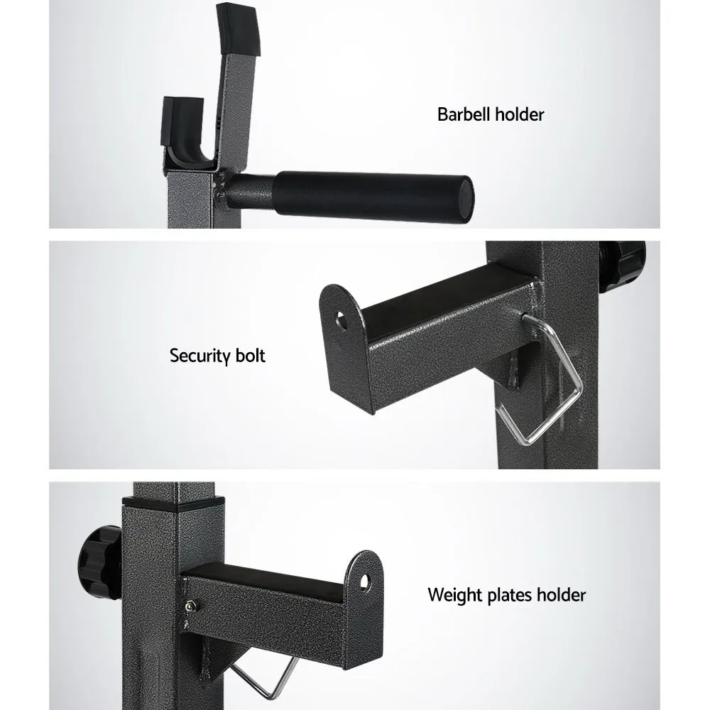 Adjustable Strong Steel Weight Bench Squat Rack 300kg Everfit