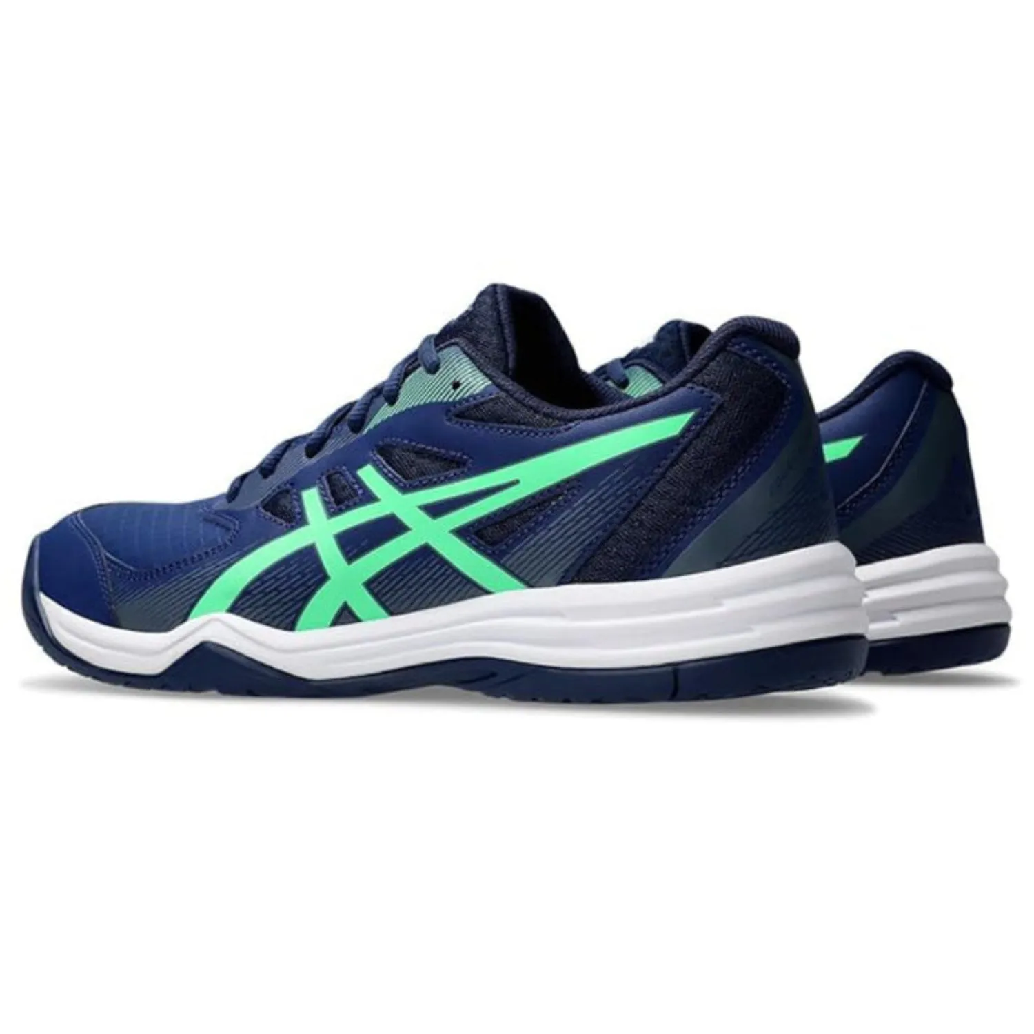 Asics Court Slide 3 Men's Tennis Shoe, Blue Expanse/New Leaf