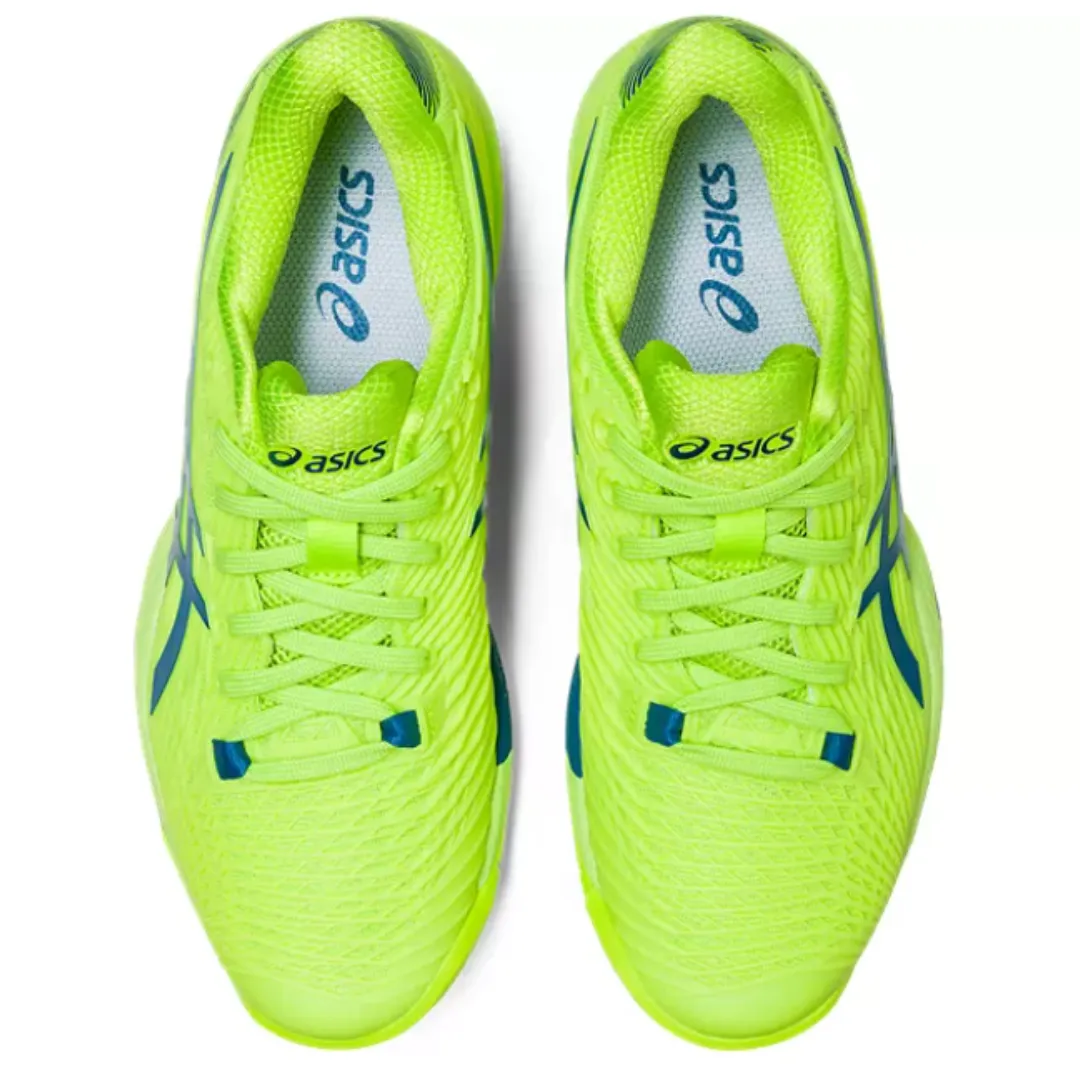 Asics Solution Speed FF 2 Women Tennis Shoes - Hazard Green/Reborn Blue