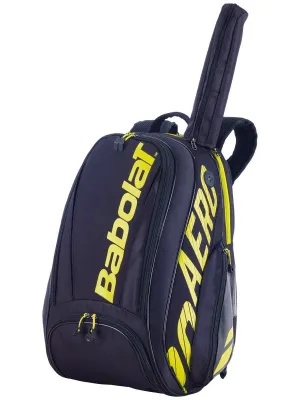 Babolat Pure Aero Backpack - Black/Yellow