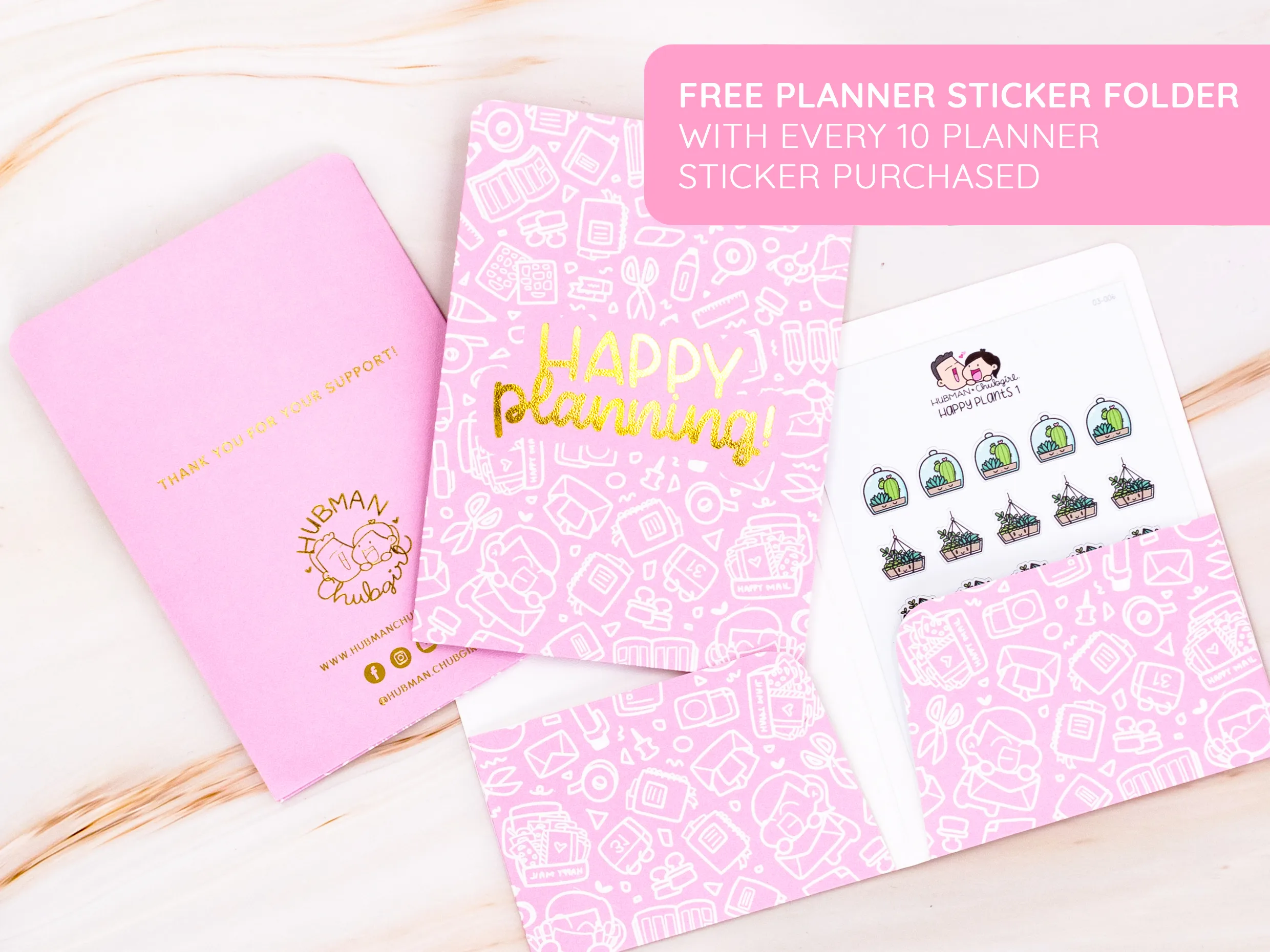 Badminton Planner Stickers