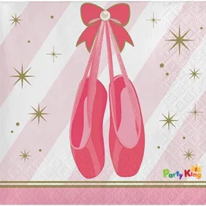 Ballet Twinkle Toes Beverage Napkins