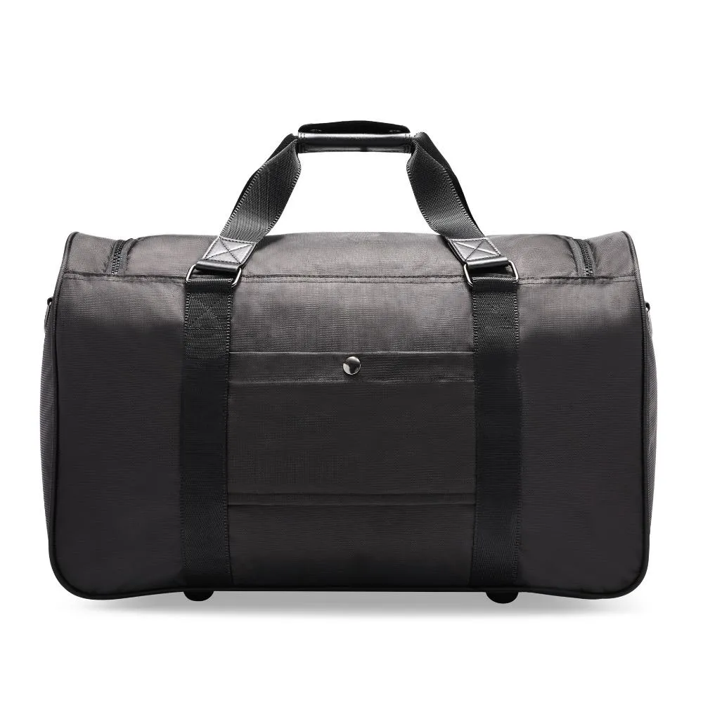 Black Simmons Diabetes Duffel Bag