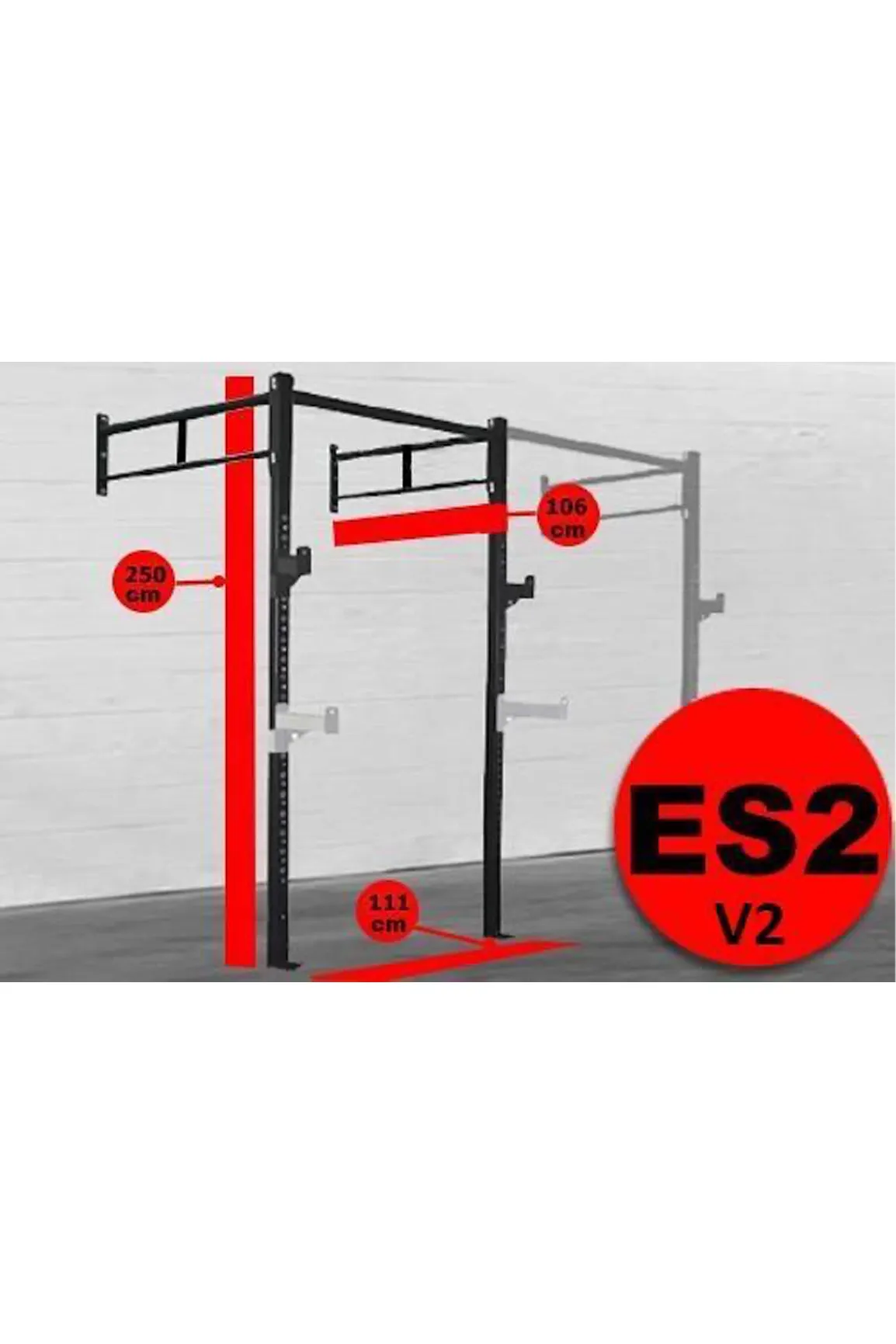 Body Iron Wall Mounted Garage Rig ES2 V2