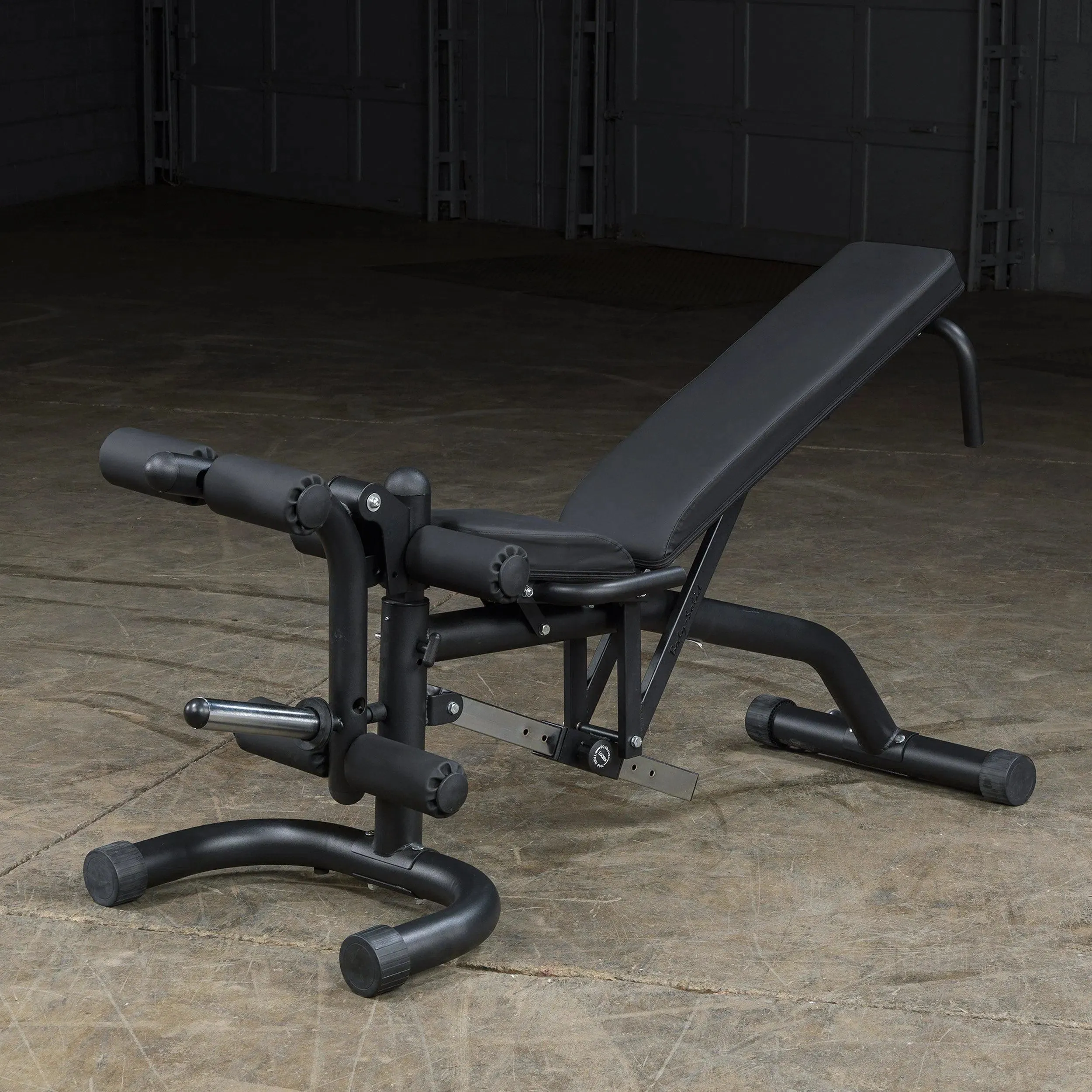 Body-Solid Adjustable Weight Bench w/ Leg Extension & Leg Curl (FID46)