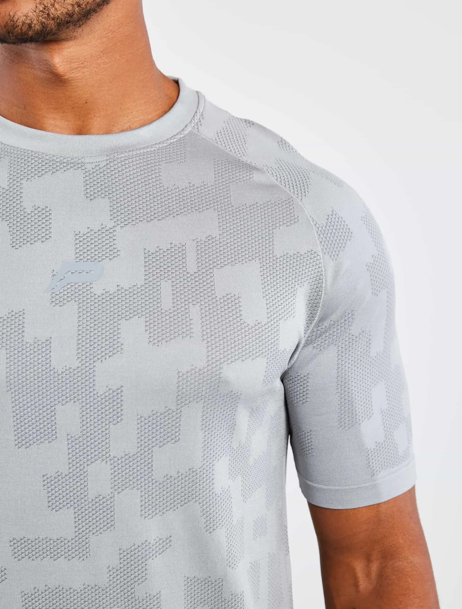 Camo Seamless T-Shirt - Grey