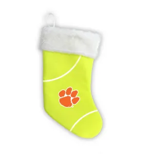 Clemson Tigers 18" Tennis Christmas Stocking