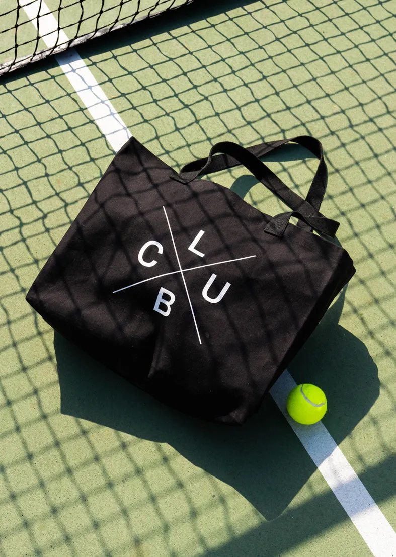 Club LC Canvas Tote Bag Black