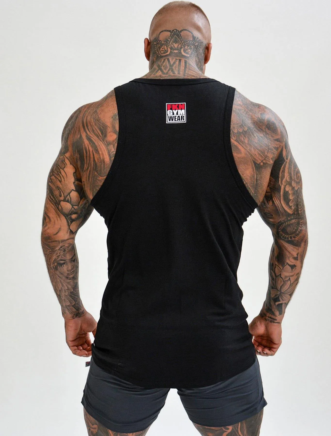 Conquer | Men's FKNLIFT Gym Singlet | Black