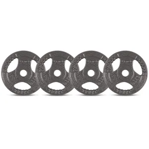 CORTEX 2.5kg Tri-Grip Standard Plates 25mm (Set of 4)