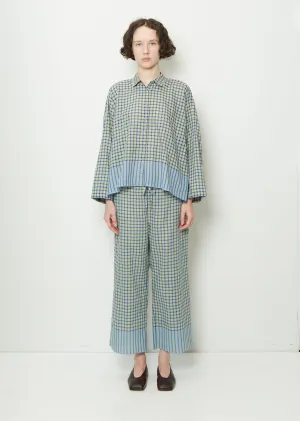 Cotton Gingham Check Shirt