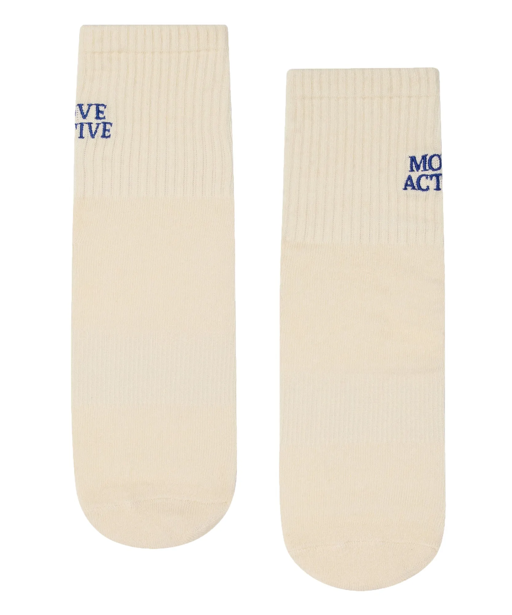 Crew Non Slip Grip Socks - Signature Vanilla