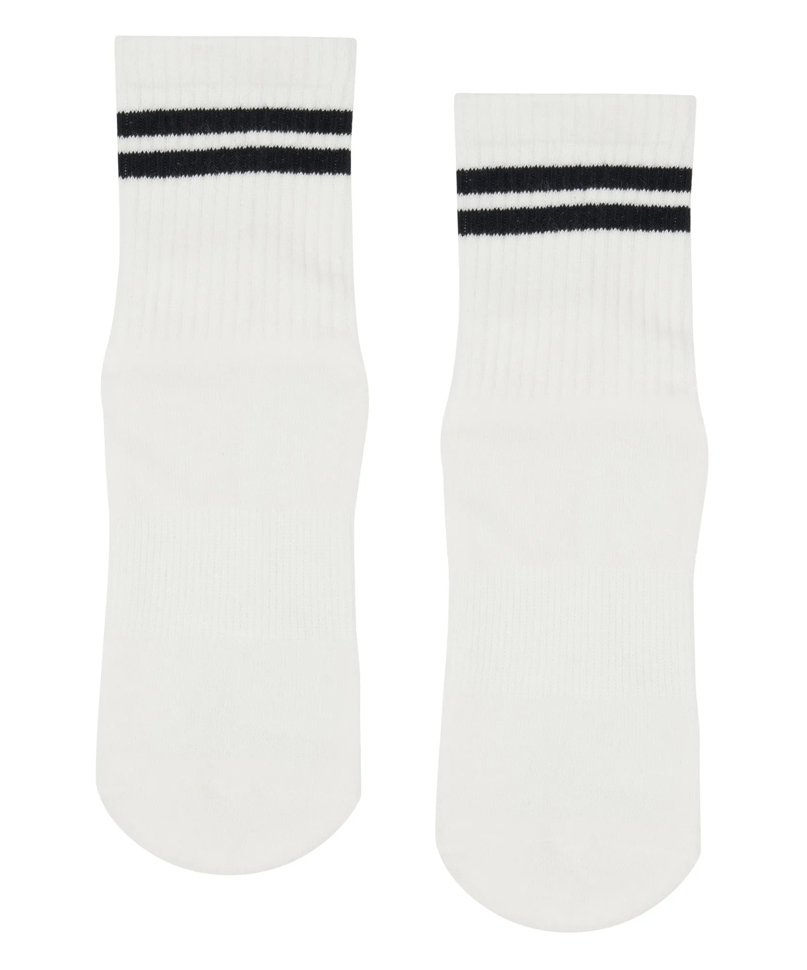 Crew Non Slip Grip Socks - Sporty Stripe Ivory