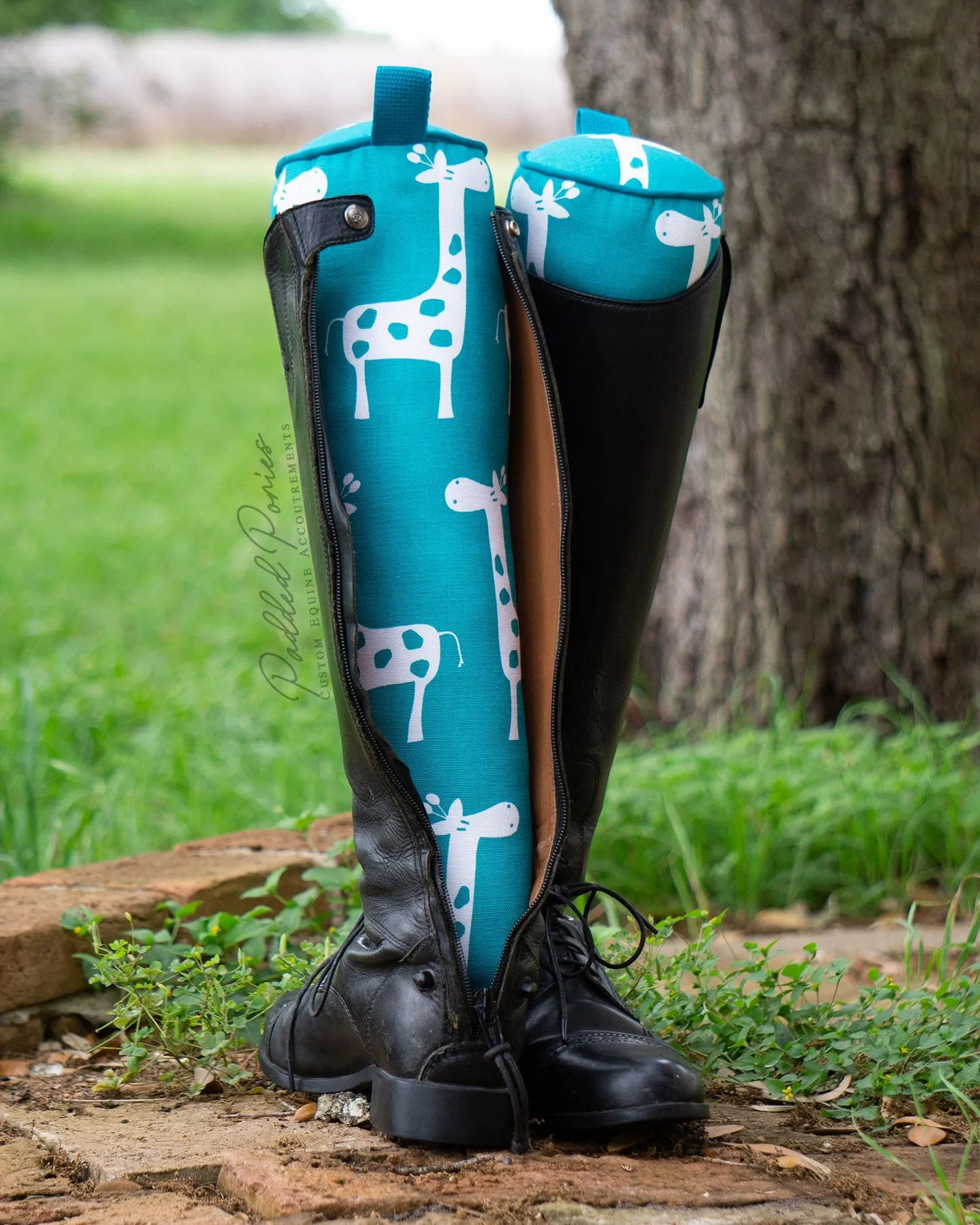 Custom Giraffes English Boot Trees/Stuffers