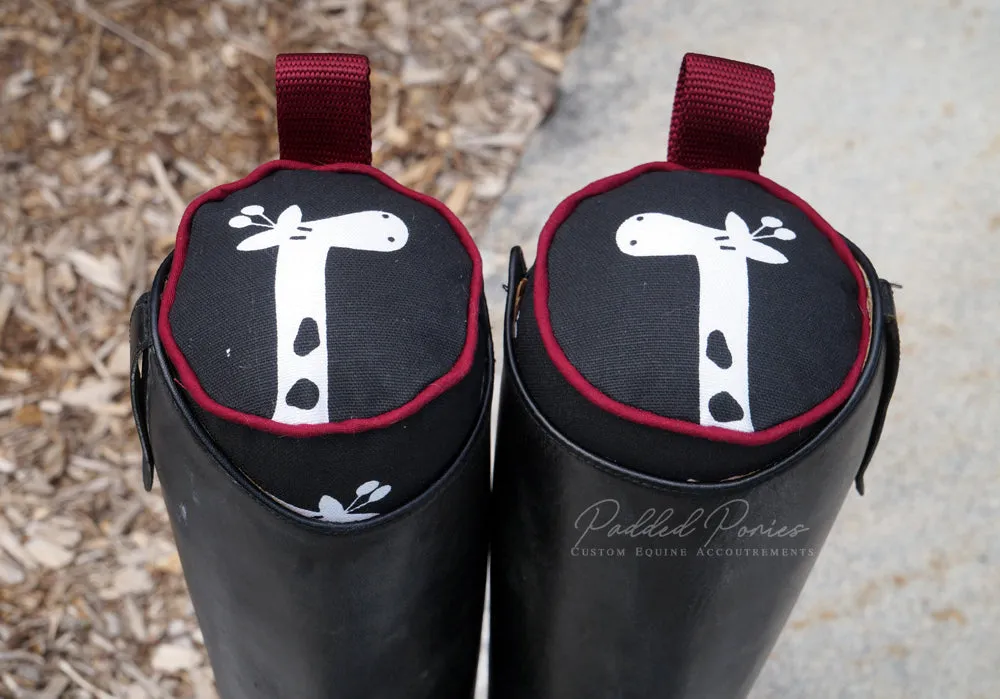 Custom Giraffes English Boot Trees/Stuffers