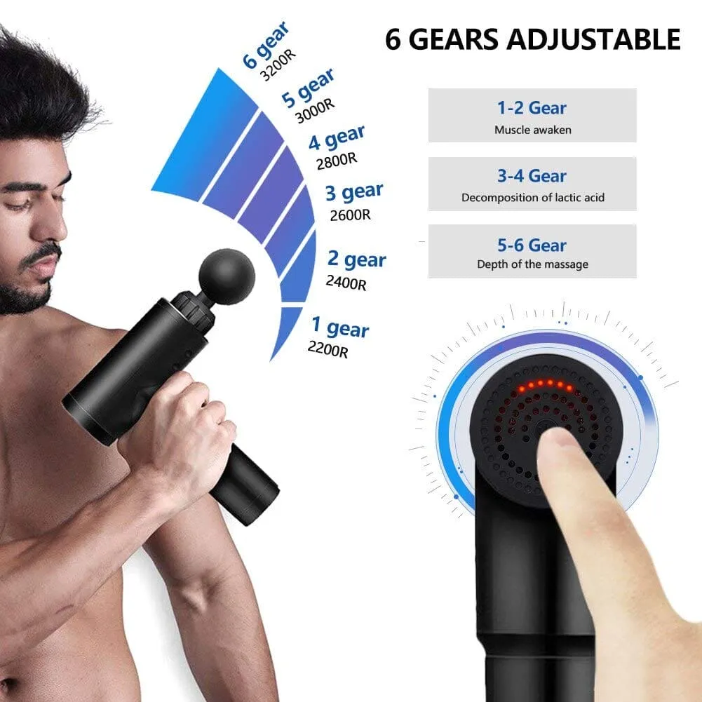 Deep Tissue Massage Gun Vibration Body Machine