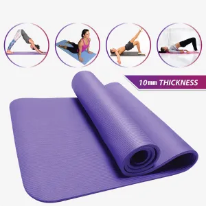 Desire Gym NBR Yoga Mat 10mm (Random Color)