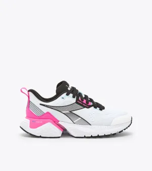 Diadora Womens Mythos Blushield Vigore 2-White/Pink Fluo/Black (101.179072-C6034)