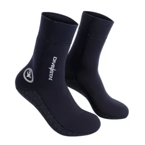 DIVESTAR Diving Neoprene Socks For Men Women Scuba Booties, Spec: 3mm Black(XXL 45-46)