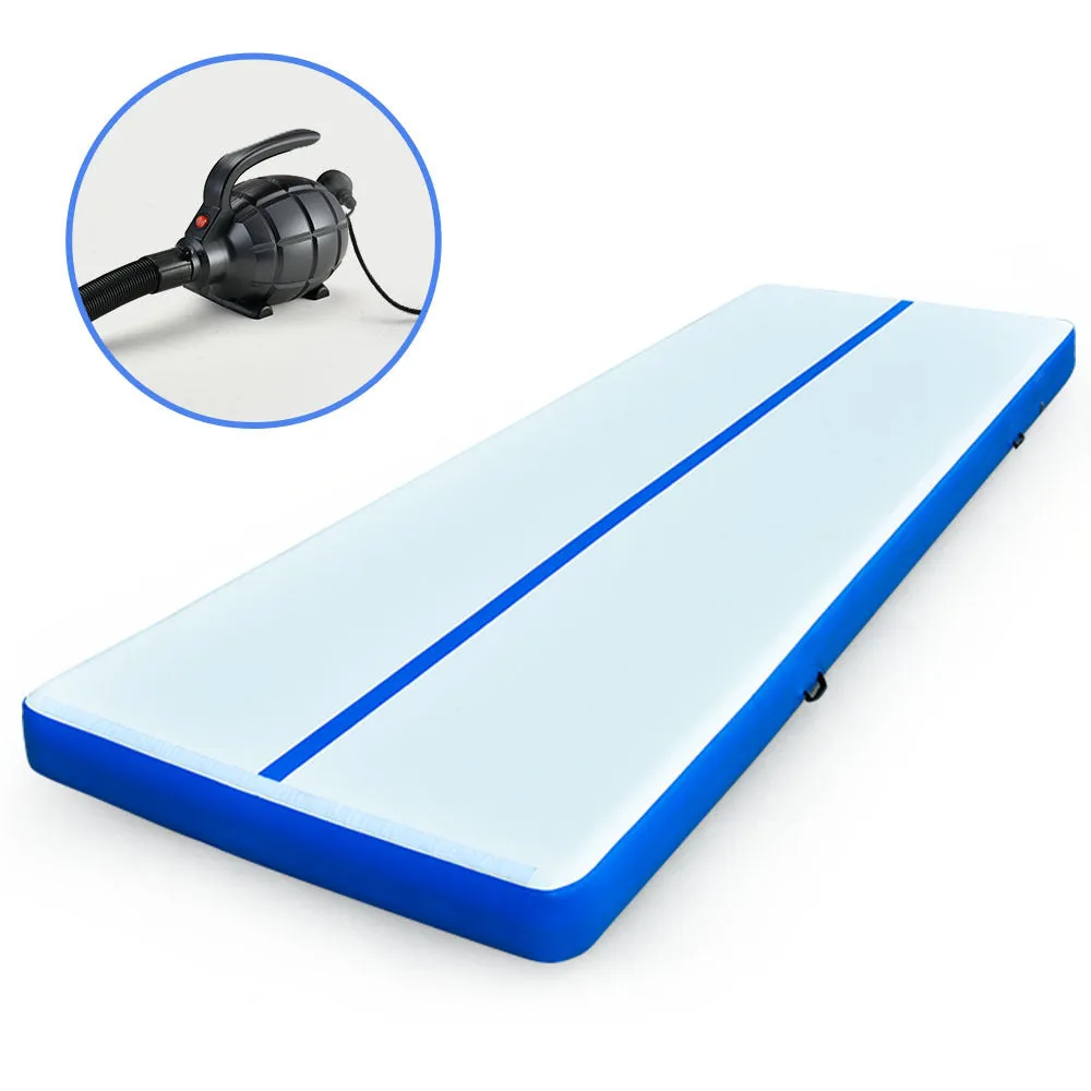 Durable Inflatable Gymnastics Air Track Mat with Pump - Proflex