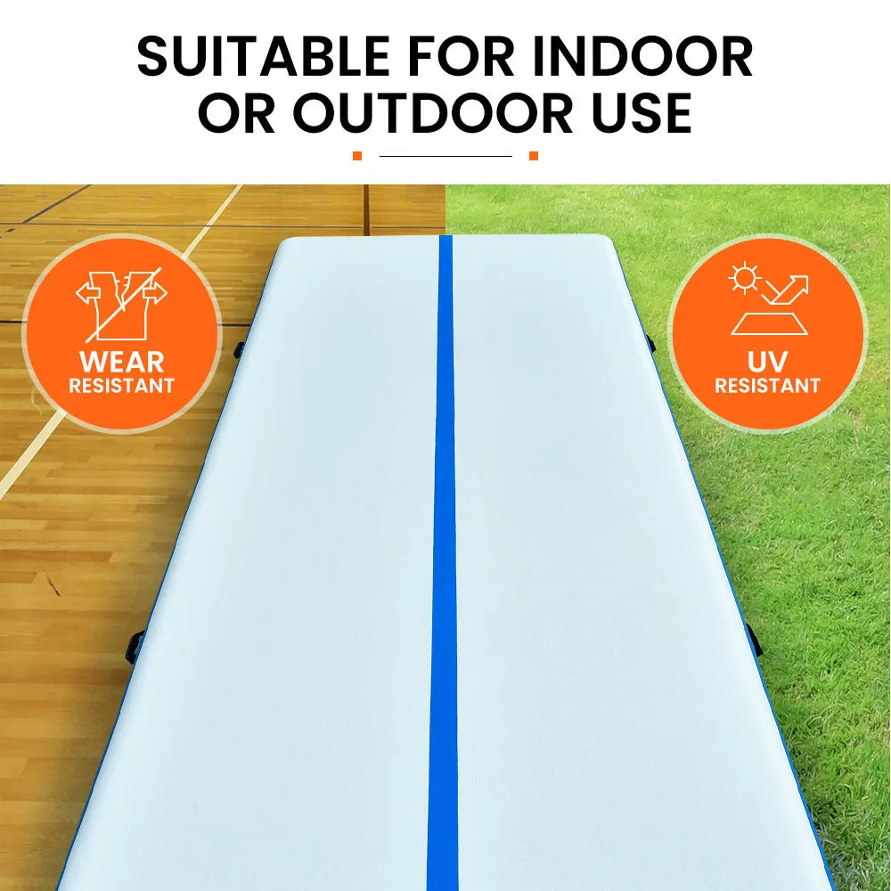 Durable Inflatable Gymnastics Air Track Mat with Pump - Proflex