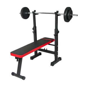 Folding Flat Weight Lifting Bench Body Workout Exercise Machine Home Fitness