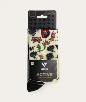 FOM x Versus Socks/ Flowers (Size 4-7)