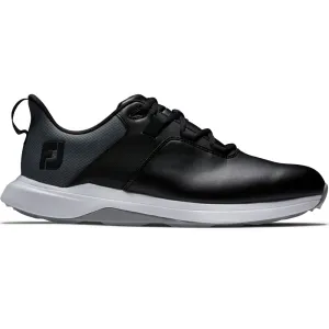 FootJoy ProLite Spikeless Waterproof Shoes - Black/Grey