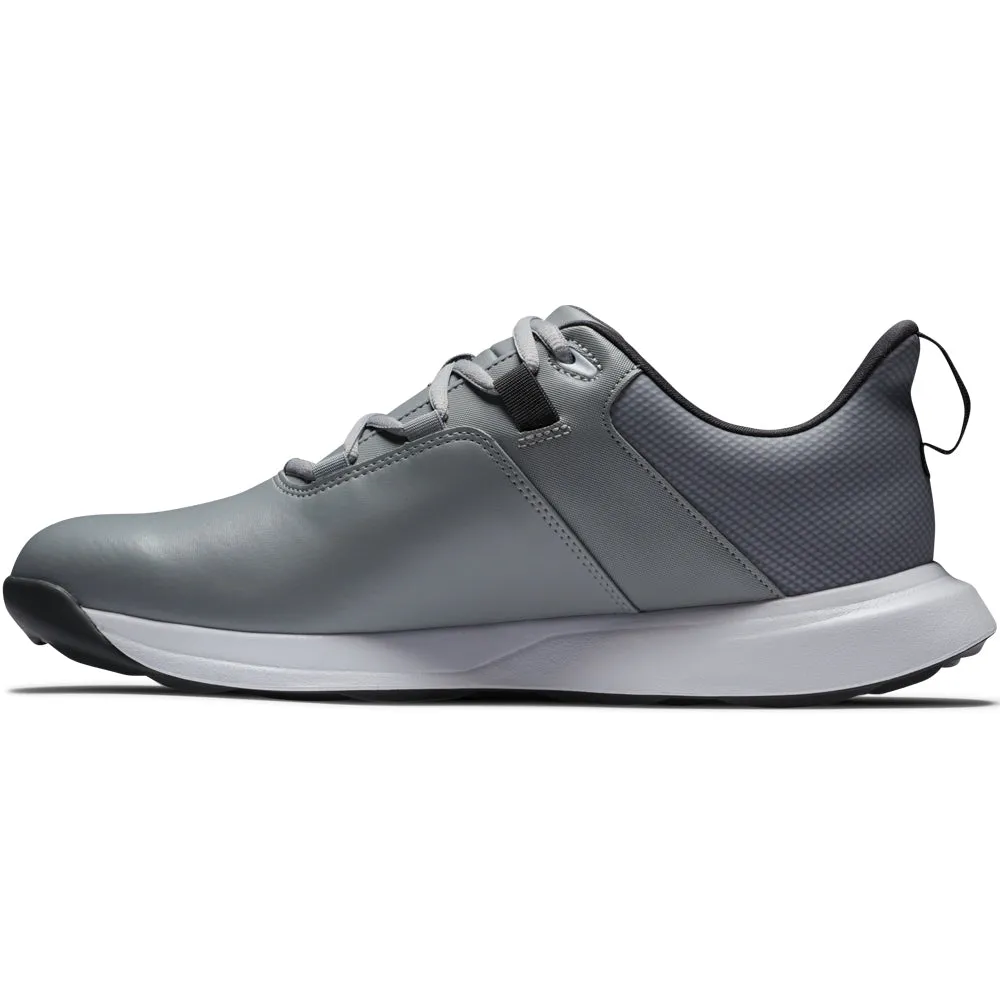 FootJoy ProLite Spikeless Waterproof Shoes - Grey/Charcoal