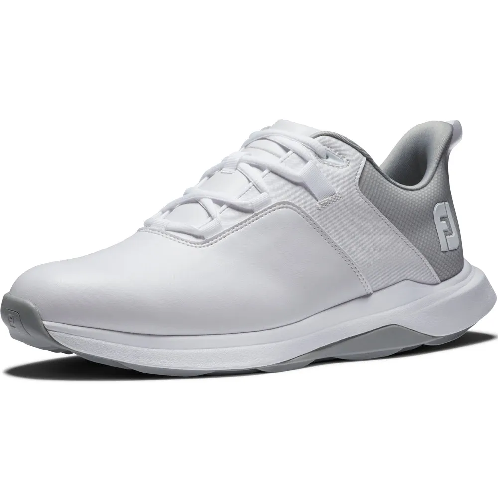 FootJoy ProLite Spikeless Waterproof Shoes - White/Grey