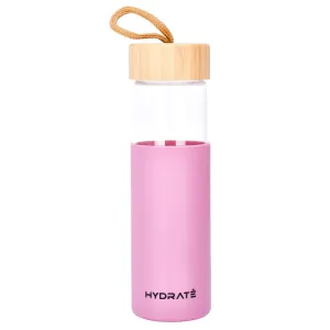 Glass Water Bottles 25 Oz - Gym Drinking Bottles With Slip Resistant Silicone