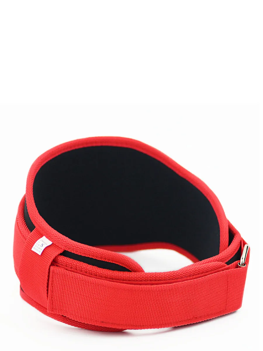 Gym Weight Lifting Belt - Red