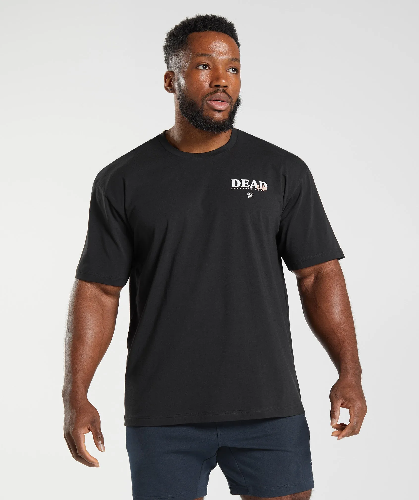 Gymshark Dead Lift T-Shirt - Black