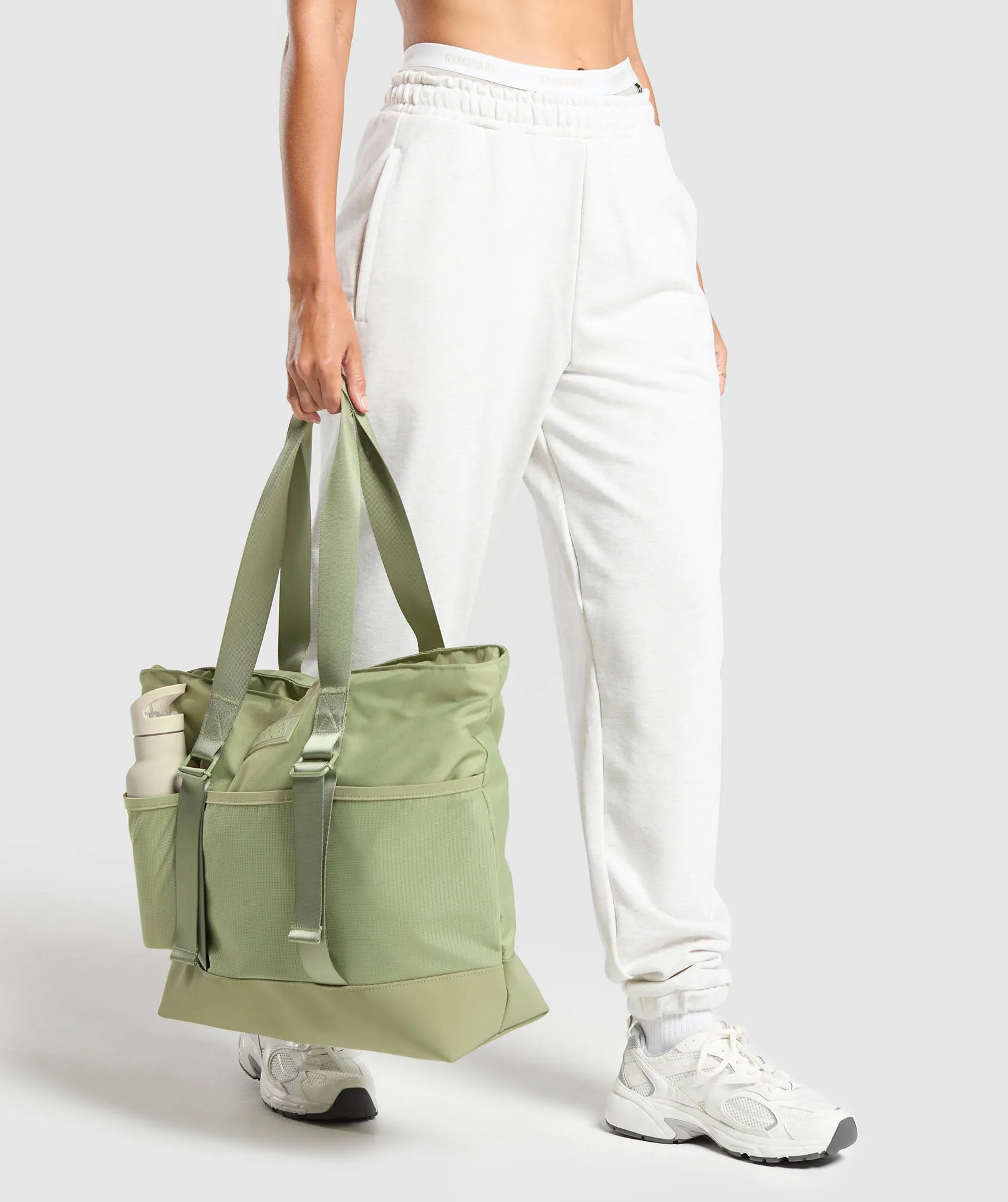 Gymshark Everyday Tote - Natural Sage Green