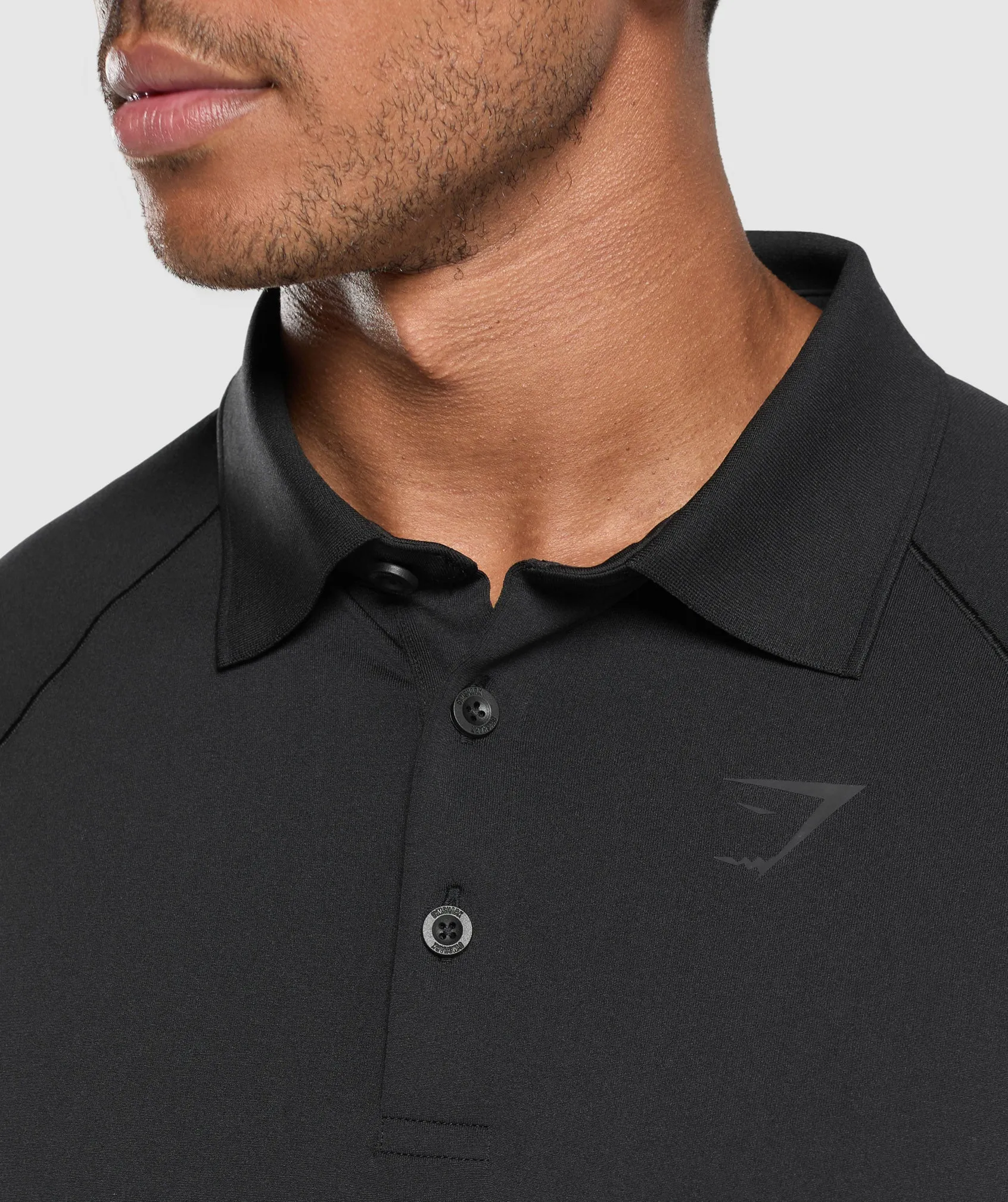 Gymshark Performance Polo Shirt - Black