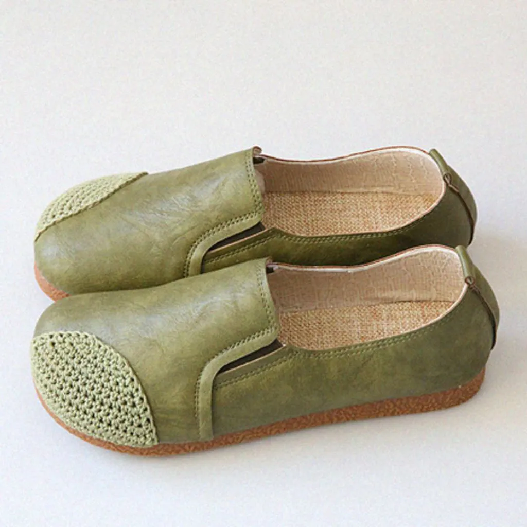 Handmade Comfortable Cotton Hemp Flats